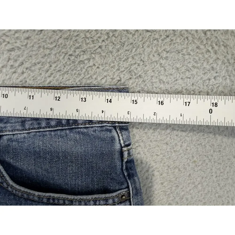 Levi Strauss 569 Blue Jeans Loose Straight Sz 29x27 Red Tag Label LOOSE STRAIGHT